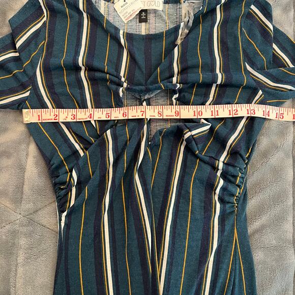 Planet Gold NWT Green Deep Teal Dress Size Small - Picture 13 of 14